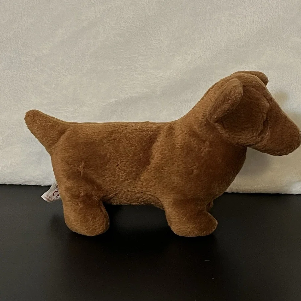 Ty Bow Wow Beanies WEENIE the Weiner Dachshund Dog 8